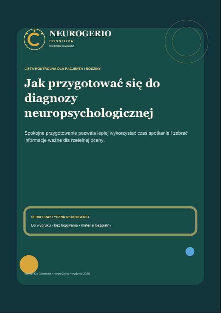 Okładka materiału Jak przygotować się do diagnozy neuropsychologicznej